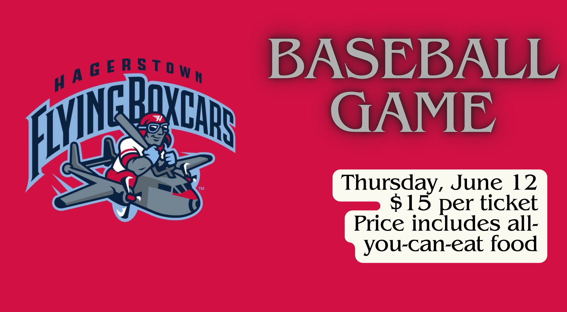 Hagerstown Boxcars Baseball Game